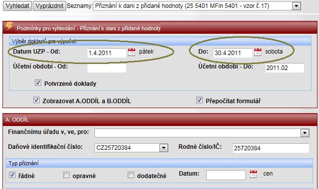 wi priznani dph 201104